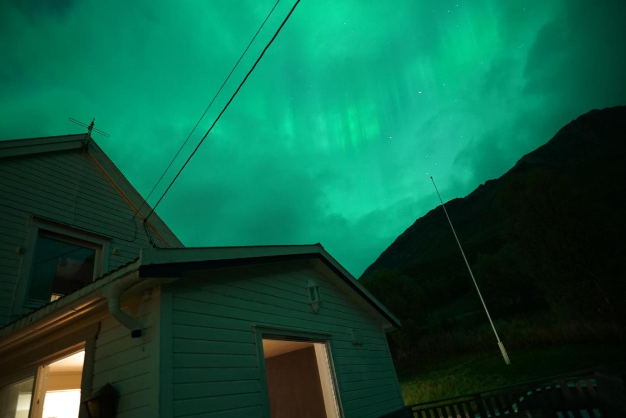 极光民宿northern Lights Laksvatn Dış mekan fotoğraf